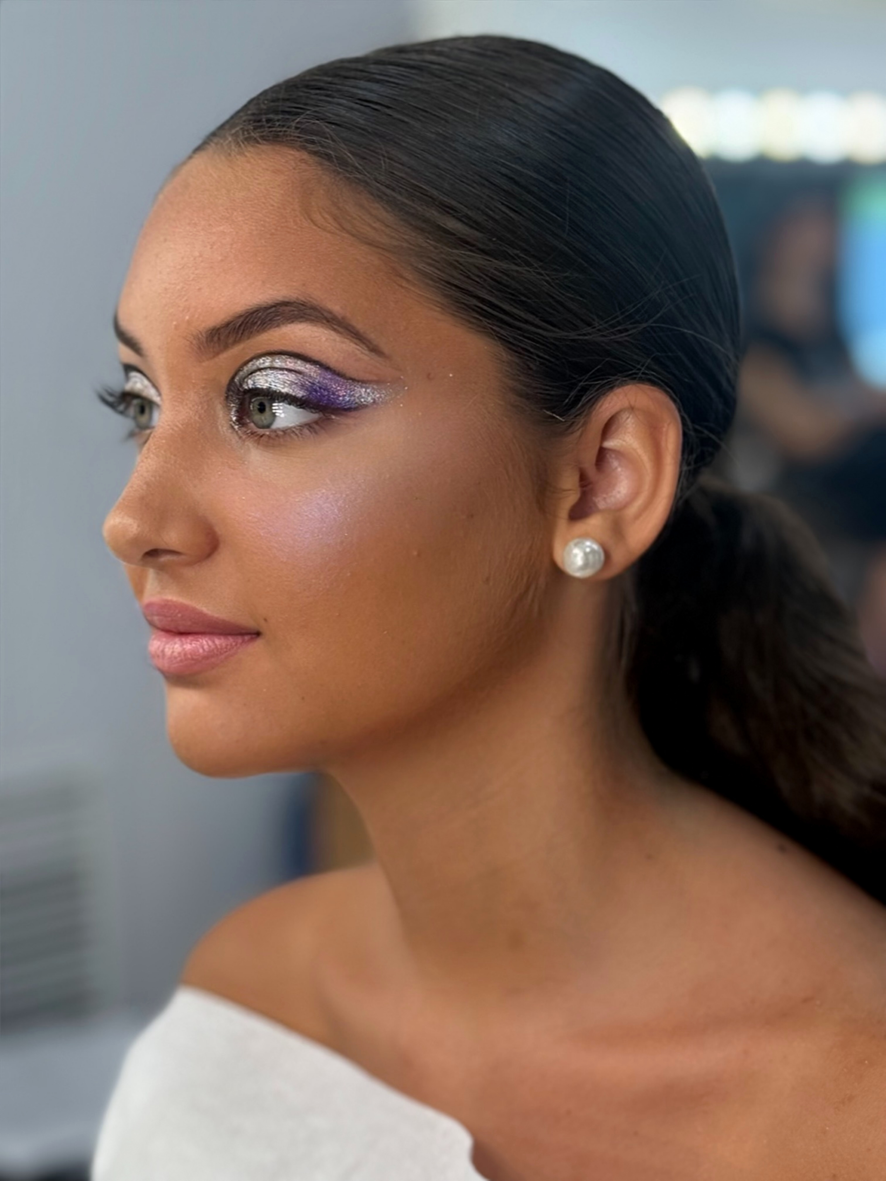 Maquillaje creativo realizado por Francis Benítez